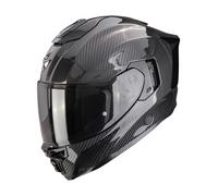 Casco De Moto Scorpion EXO-1500 Carbono Air Sólido (Negro) Talla M (57)