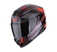 Casco De Moto Scorpion EXO-520 EVO Air Lena (Negro/Rojo) Talla: M (57)