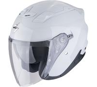 Casco de moto Scorpion EXO-Z1 Solid de cara abierta, color blanco perla 2XL