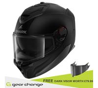 SHARK Cascos Spartan GT Pro Blank Mat Black S