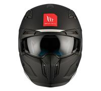 Casco de moto trial transformable con mentonera removible MT Helmets Streetfighter Sv S (Ece 22.06) M (57/58 cm)