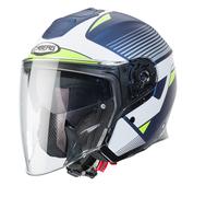 Caberg Flyon Rio casco abierto Mate/Azul/Amarillo/Plata XS unisex