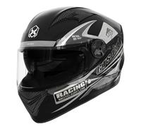 Casco de Motocicleta con Doble Visera, Casco de Motocicleta con Doble Visera de Cara Completa | Gorros de Motocicleta de Calle con Escudo de Doble Lente de Cara Completa,Gorro de Ciclismo
