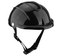 Casco de motocicleta para perros, casco de perro impermeable para raza pequeña | Ropa de cabeza ajustable para gatito de raza pequeña caminando caminando caminatas para acampar viajes al aire libre ci