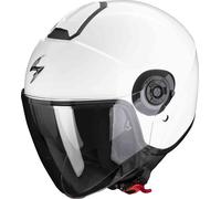 Casco de motocicleta SCORPION JET EXO-CITY II SOLID Blanco brillante