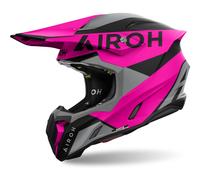 Casco de motocross Airoh Twist 3 King rosa mate M