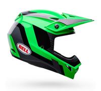 Casco De Motocross Juvenil Bell MX-10 MIPS - DYNO GREEN / GREY