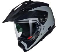 Nolan N70-2X 06 Classico N-Com Casco de motocross, gris, tamaño S para Hombres