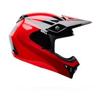 Casco De Motocross Para Jóvenes Bell MX-10 MIPS - ROJO ONDA / NEGRO