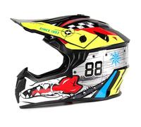 Casco de motocross para niños, certificación ECE 22.06, casco de bicicleta de montaña para descenso, casco integral juvenil MTB, para moto, bicicleta de cross, carretera, enduro, deporte, bicicleta de