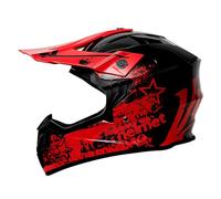 Casco de motocross para niños, certificación ECE R22.06, cascos todoterreno juvenil, casco de moto, casco integral de motocross, enduro, quad, scooter, esquí, ATV, para jóvenes jóvenes y niñas (M)