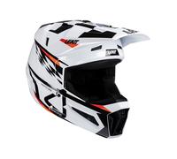 Casco de motocross para niños Leatt 3.5 M Kid White 1025450160