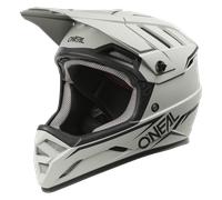Oneal Backflip Solid Casco cuesta abajo, Grey matt, Talla L (59/60)