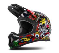 O'NEAL | Casco MTB Niños | Downhill | Carcasa ABS, Aberturas de ventilación para una óptima ventilación y refrigeración, Norma de Seguridad EN1078 | Casco Sonus Youth Crank | Multi | Talla M