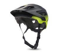 Oneal Defender Grill Casco de bicicleta, negro-amarillo, tamaño L XL