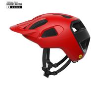 Casco de MTB POC Cularis (Prismane Rojo Mate/uranium Negro Mate)