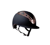 CASCO DE MUJER APEX CHR BLK MATT/ROSE GOLD
