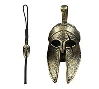 Casco de perlas de paracord, cordón de cordón de casco - clásico de paracord de casco de latón | Durante la cadena de llaves, botones de pulsera, rotos a mano para anillos, Se référer