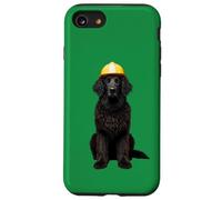 Casco de perro perdiguero con revestimiento rizado, color amarillo Carcasa para iPhone SE (2020) / 7 / 8