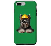 Casco de perro Skye Terrier amarillo duro casco trabajador ingeniero papá Carcasa para iPhone 7 Plus/8 Plus