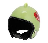 Casco de Pollo Protección Divertida HOL Hombres Hard Hard Safety Haper Accesorio de Pollo Hecho de PP de Fuerte y Duradero para Pollos en el hogar Cuatro Estilos Disponibles (Amor Verde)