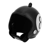 Casco de Pollo Sombrero de Seguridad para Mascotas Casco de protección Divertido para Gallinas Accesorio para pájaros Hecho de Material PP 4 Estilos Negro Llama 8 Mariquita Verde (Tipo 3)