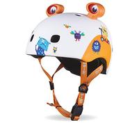 MICRO Casco V2 3D Estampados, Juventud Unisex, Monstruos (Multicolor), m