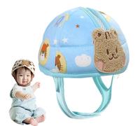 Casco de protección para bebé, de algodón transpirable, anticaídas, ajustable, anticolisión, protección de la cabeza del bebé, para la seguridad del bebé, gatear y caminar