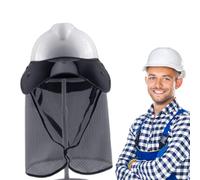 Casco de protección UV - Sombra de sol de secado rápido | Protector de cuello duro, bloqueo UV de la cubierta del cuello para la construcción y el trabajo al aire libre, sombra de sol Hardhat