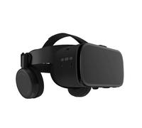 Casco de realidad virtual 3D con audio Hi-Fi Bluetooth, gafas VR IMAX para películas y videojuegos | Compatible con smartphones de 4,7 a 6,5" (Negro)