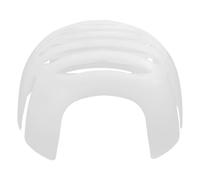 Casco De Seguridad Anticolisión Transpirable Abs para Obra Y Altura | Carcasa Rígida Ventilación, Espuma EVA Amortiguadora, Diseño Trasero Abierto, Color Blanco