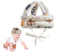 Casco de Seguridad para Bebé, Sombrero de Algodón Ajustable, Protección Infantil Antigolpes, sombrero de seguridad de algodón - transpirable, ajustable - Circunferencia 43 cm-53 cm