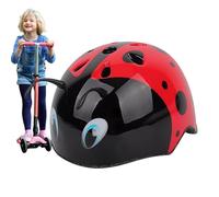 Casco de skate para,Casco para | Casco infantil en forma de 3D,Accesorios de seguridad para casco ligero y ajustable con forro extraíble para ciclismo y patinaje sobre ruedas