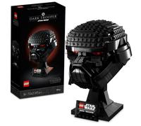 Casco de soldado oscuro Lego 75343 de Star Wars, expositor para construir de la colecci n Wars con el logotipo del set Name