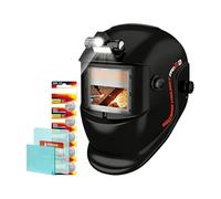 Casco De Soldadura Automática De Oscurecimiento - Máscara De Protección Facial Para Capucha De Soldador, Equipo De Seguridad De Alta Calidad Con Casco De Protección Ligero | Taller Garage Astillero R