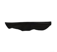 Casco de soldadura babero de cuero ignífugo resistente al calor para protección del cuello contra salpicaduras fundidas y chispas con junta de sello de silicona tamaño estándar algodón PU material