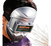 Casco de Soldadura,Casco Transpirable Anti-Deslumbramiento | Pantalla Facial De Soldadura - para Corte Corte Soldadura Trabajo de Metales Industria