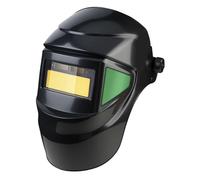 Casco de soldadura con energía solar, oscurecimiento automático, protector facial con diadema ajustable de 7.8 x 8.2 x 11.4 pulgadas, equipo de protección ocular
