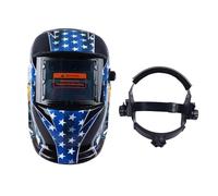 Casco de Soldadura con Energía Solar, Oscurecimiento Automático, Vista Grande, Casco de Soldadura para Máscara de Soldador Mig Tig Arc