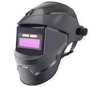 Casco de soldadura con oscurecimiento automático Casco de soldadura de PP liviano de 8x11 con energía solar con lente LCD Máscara de capucha de soldador ajustable resistente al calor transpirabl