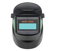 Casco de soldadura con oscurecimiento automático - Cubierta ajustable para soldar con visión completa | Máscara de soldadura True Color, gran visión, oscurecimiento automático alimentado por energía