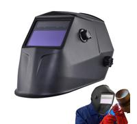 Casco de Soldadura con Oscurecimiento Automático - Cubierta Facial,Capucha De Soldador - para Amolar, Cortar, Construcción Industrial, Talleres de Automoción, Fabricación de Metales y