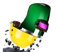 Casco de soldadura con oscurecimiento automático Protección ocular ajustable
