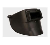 Casco de soldadura de gran altitud con cubierta abatible, material de polipropileno y lentes protectoras dobles para soldadura y corte profesional