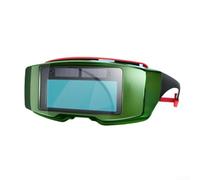 Casco de soldadura de oscurecimiento automático, alimentado por energía solar, lente de color real, máscara de polipropileno para MMA, MIG TIG, molienda, amplia visión, verde (clásico)