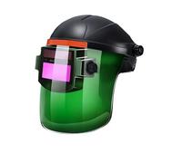 Casco de soldadura de oscurecimiento automático,Protección facial automática para soldador - Cascos de soldadura industriales - para Astillero Garaje Mecánicos Fábrica Taller Exterior