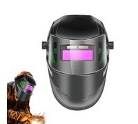 Casco de soldadura de oscurecimiento automático, protección facial en soldadura - Casco de protección para mantenimiento industrial reparación de automóviles Instalación de tuberías de trabajo de
