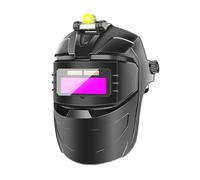 Casco de soldadura: escudo integral, protección antideslumbrante ampliada | Experimenta una defensa fiable, protección de extensión de cuello, cobertura de cara completa, prevención de los ojos