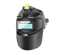 Casco de soldadura: escudo integral, protección antideslumbrante ampliada | Experimenta una defensa fiable, protección de extensión de cuello, cobertura de cara completa, prevención de los ojos