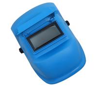 Casco de Soldadura Francés Protección Anti-reflejo para Taller | Pantalla de PC, Color Azul, Diseño Profesional y Sencillo, para Principiantes y Estudiantes